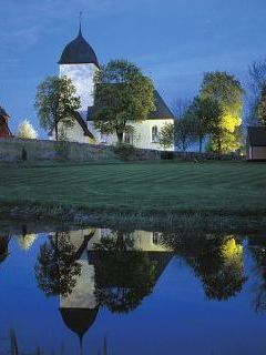 Church at Night, Sweden.jpg
